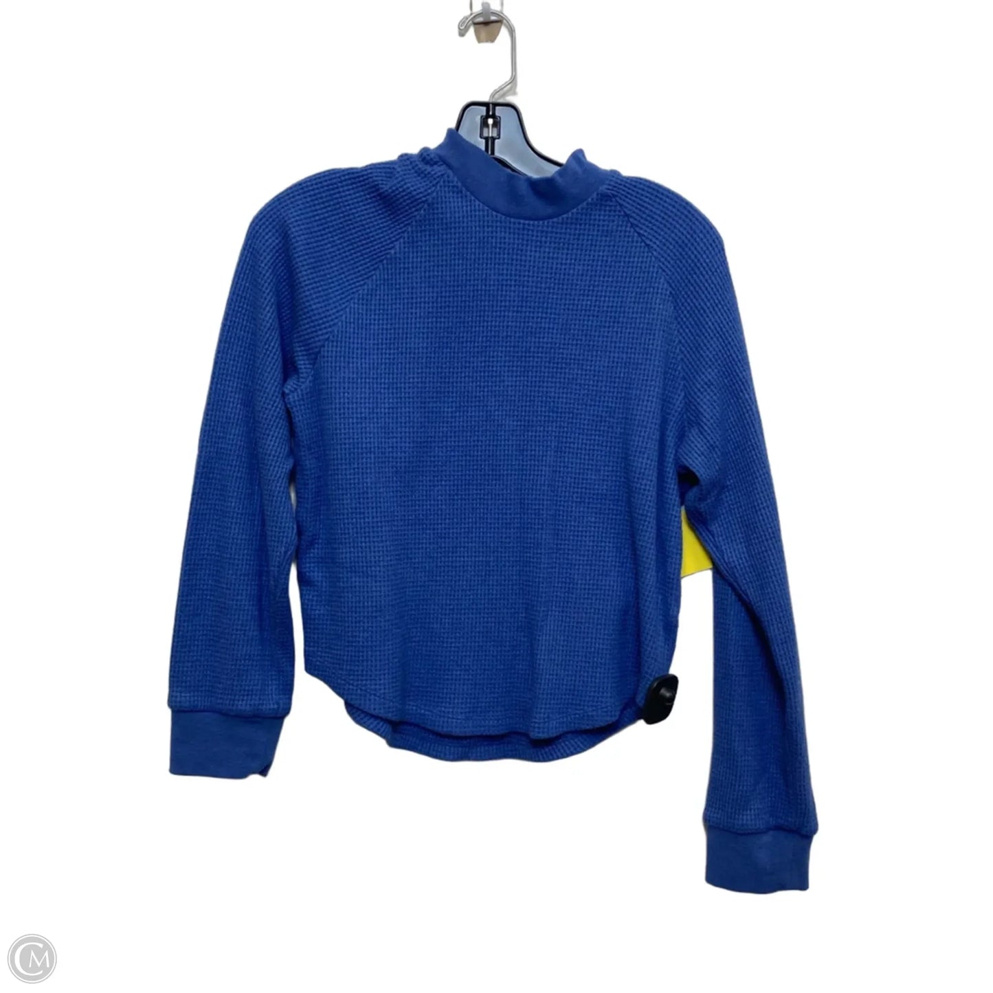 Sweatshirt Crewneck By Madewell In Blue, Size: M