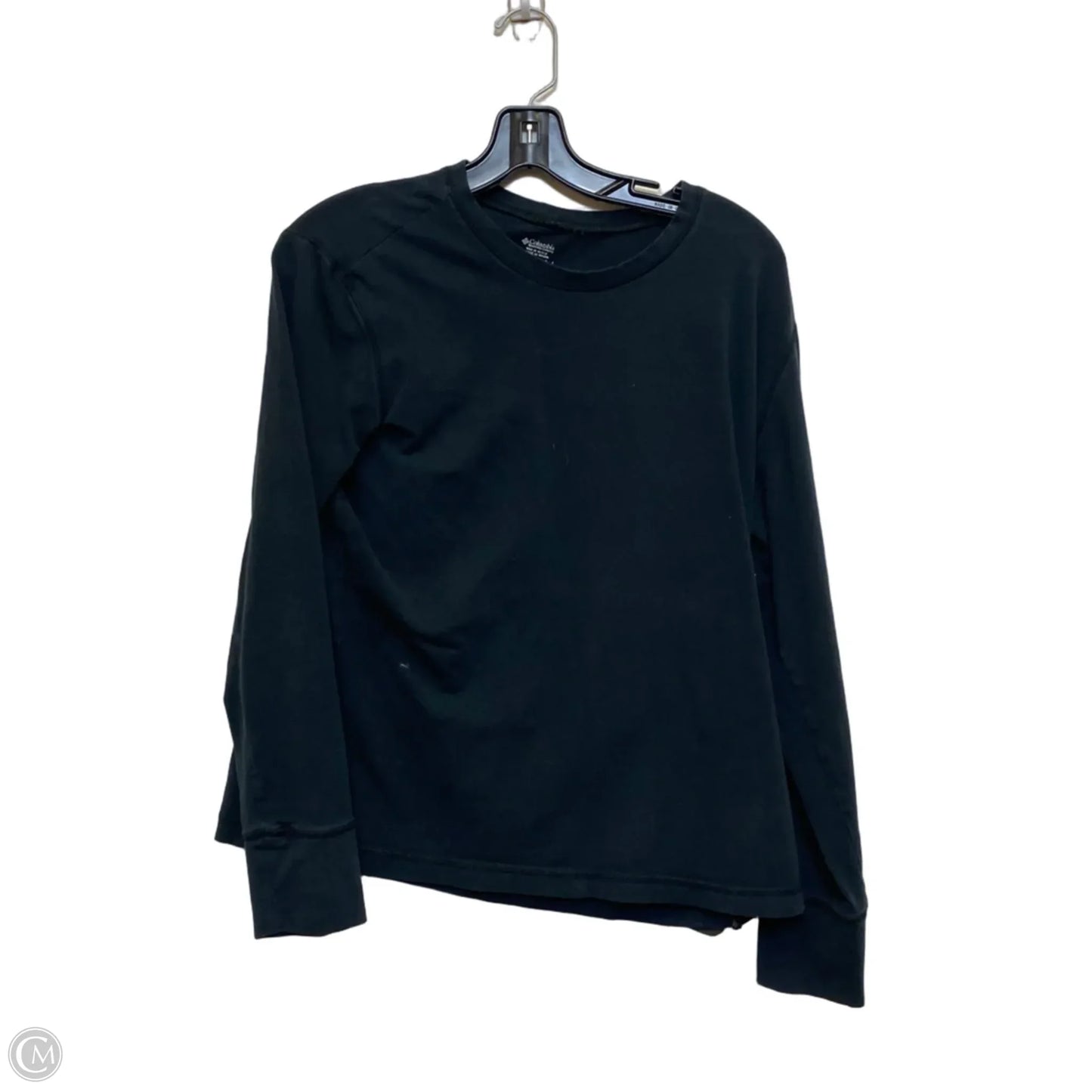Athletic Top Long Sleeve Crewneck By Columbia In Black, Size: Xxl