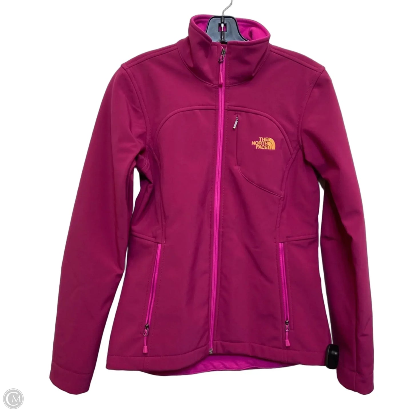 Athletic Jacket By The North Face In Purple, Size: S