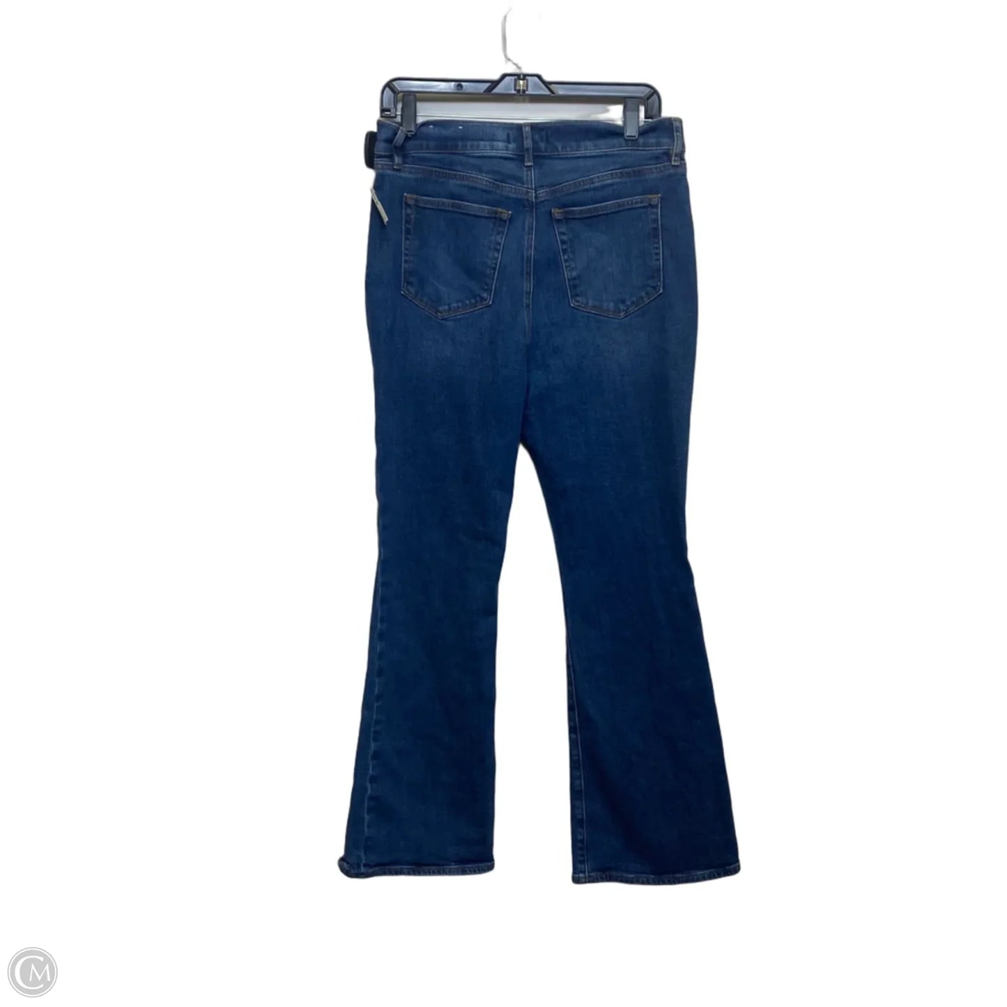 Jeans Flared By Loft In Blue Denim, Size: 10