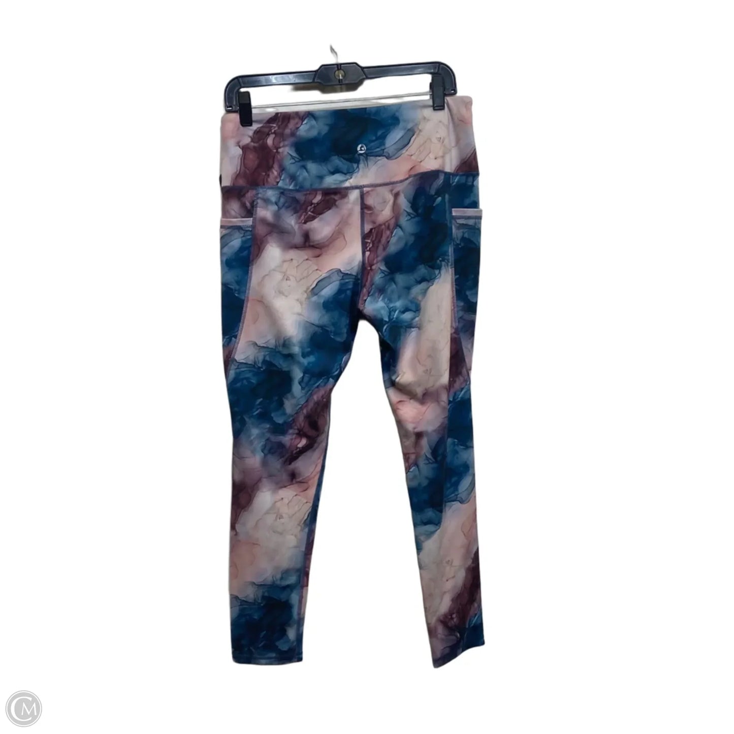 Athletic Leggings By Legend In Blue & Purple, Size: Xl