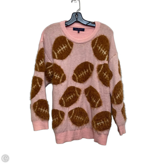 Sweater By Simply Southern In Pink, Size: S