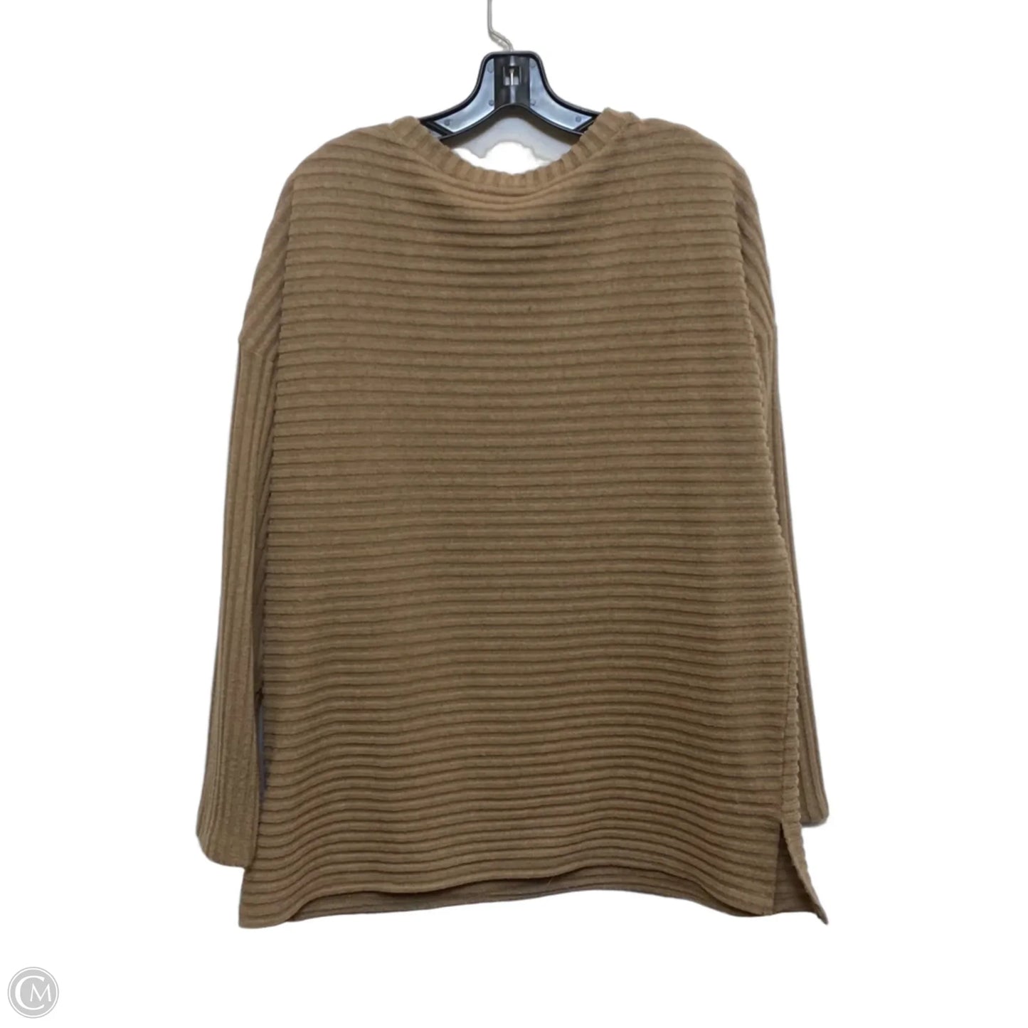 Top Long Sleeve By Kori America In Brown, Size: M