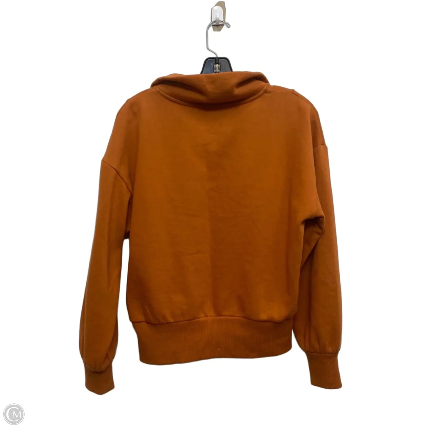 Sweatshirt Collar By A New Day In Orange, Size: S