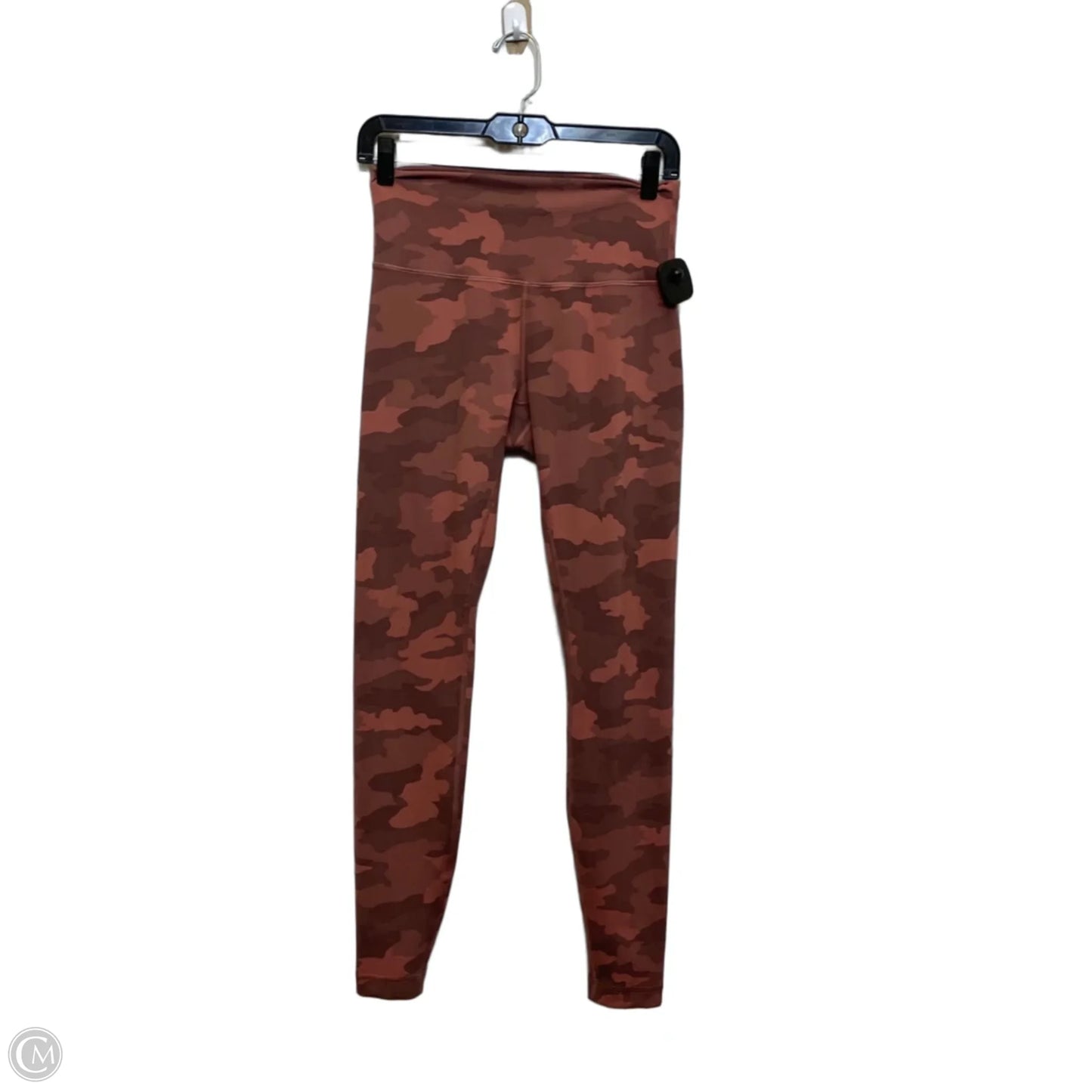 Athletic Leggings Designer By Lululemon In Pink, Size: M