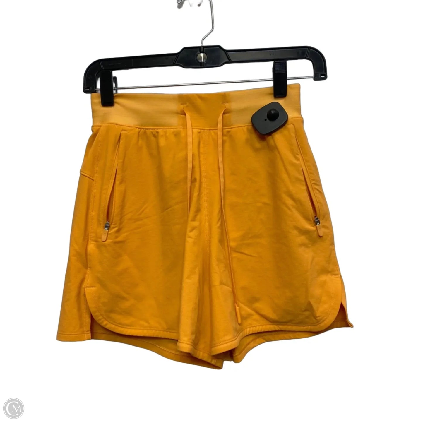 Athletic Shorts Designer By Lululemon In Orange, Size: Xs