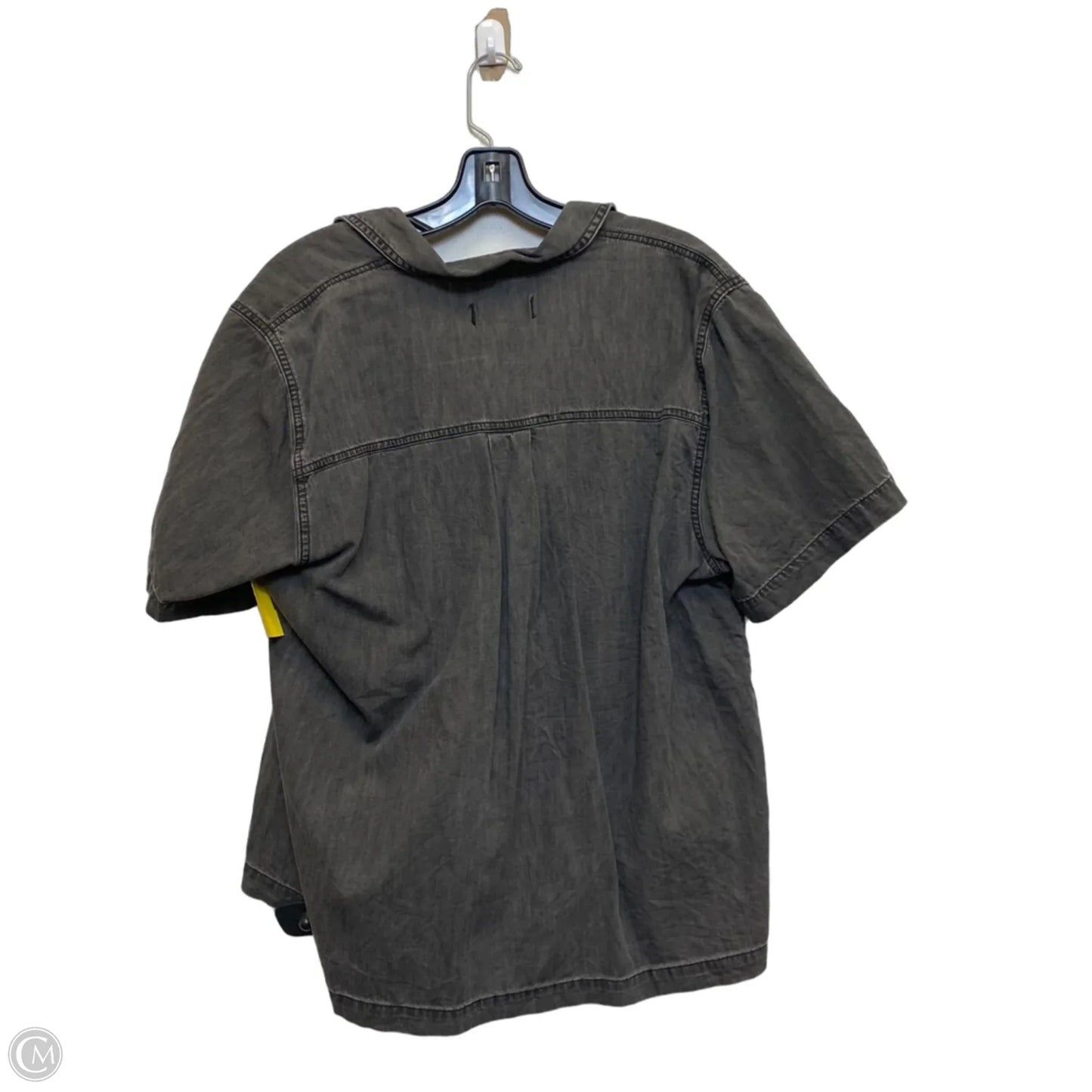 Top Short Sleeve By Madewell In Grey, Size: Xl