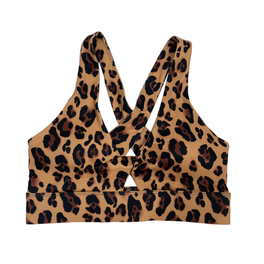 Athletic Bra By Fabletics In Animal Print, Size: S