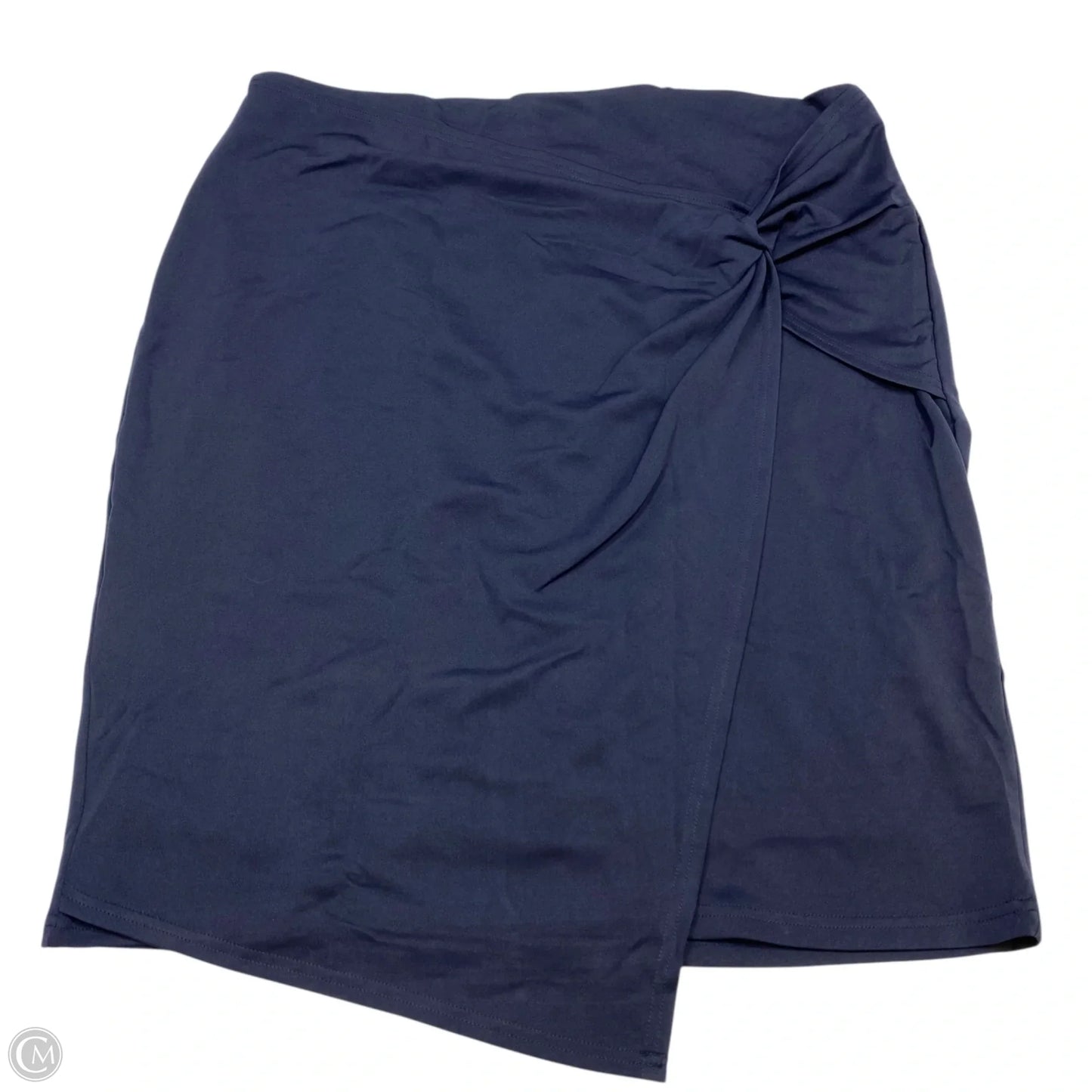 Skirt Midi By Kate Kasin In Navy, Size: 3x