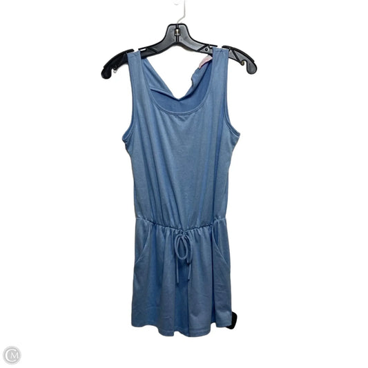 Athletic Dress By Pink Lily In Blue, Size: S