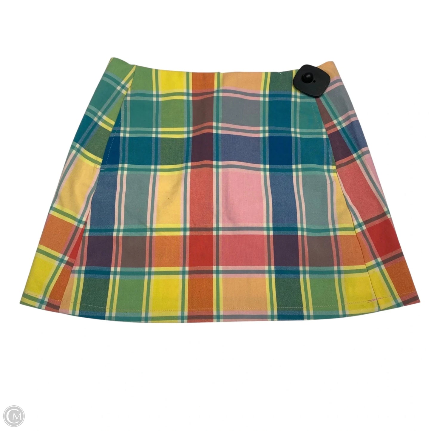 Skirt Mini & Short By Urban Outfitters In Blue & Orange, Size: Xs