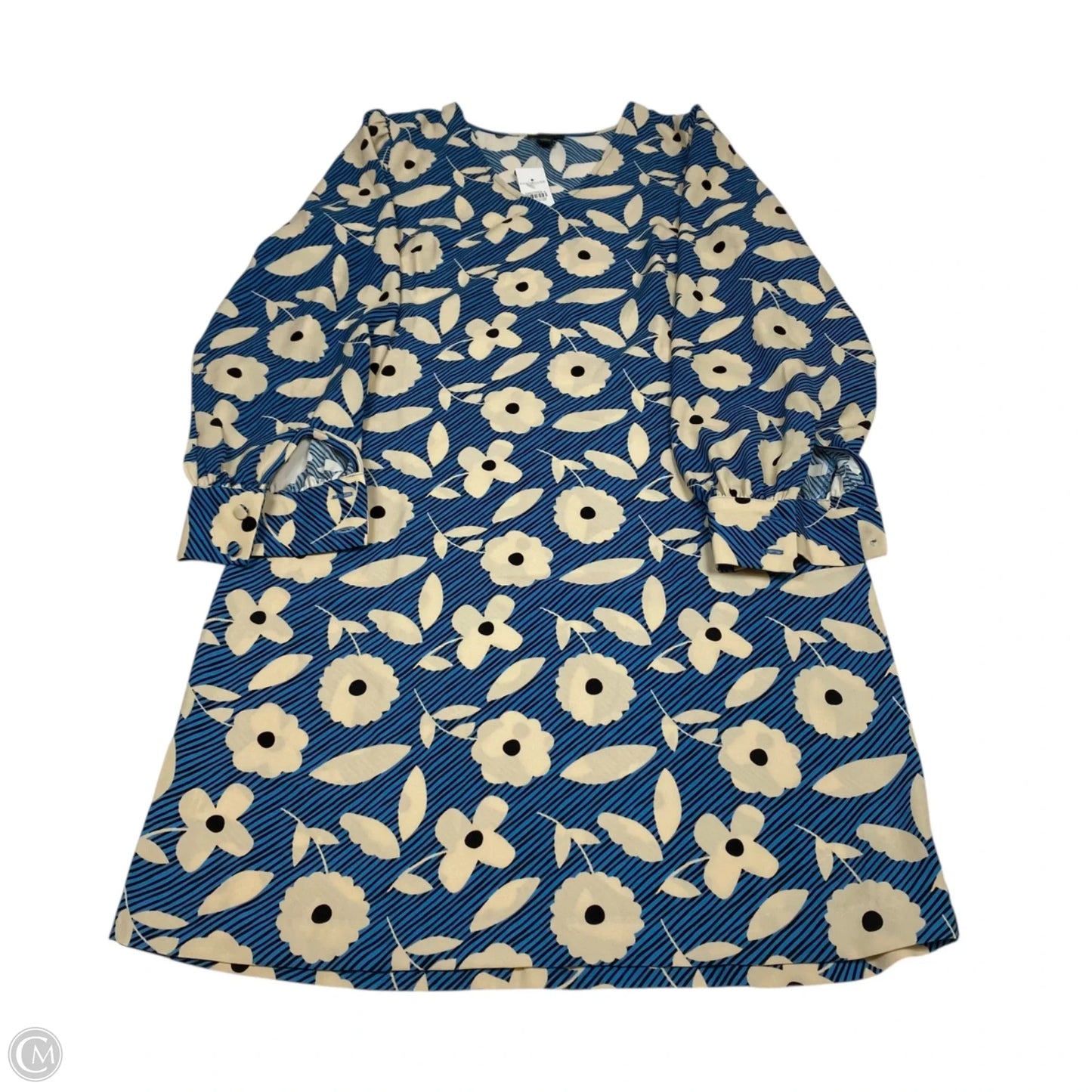 Dress Casual Short By Ann Taylor In Blue, Size: Xs