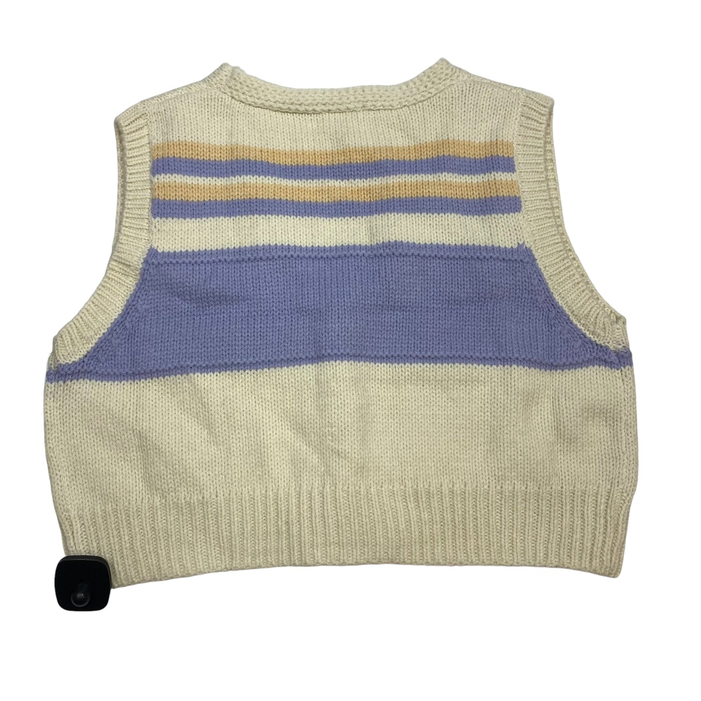 Vest Sweater By Le Lis In Cream, Size: S