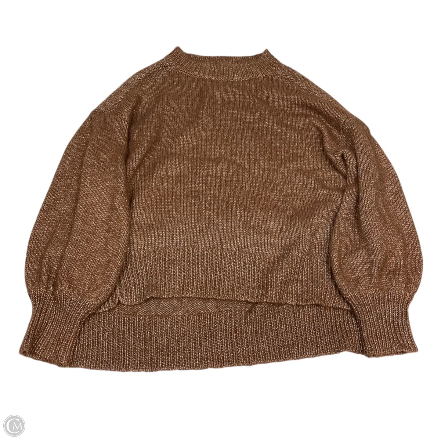 Sweater By Ava & Viv In Brown, Size: 1x