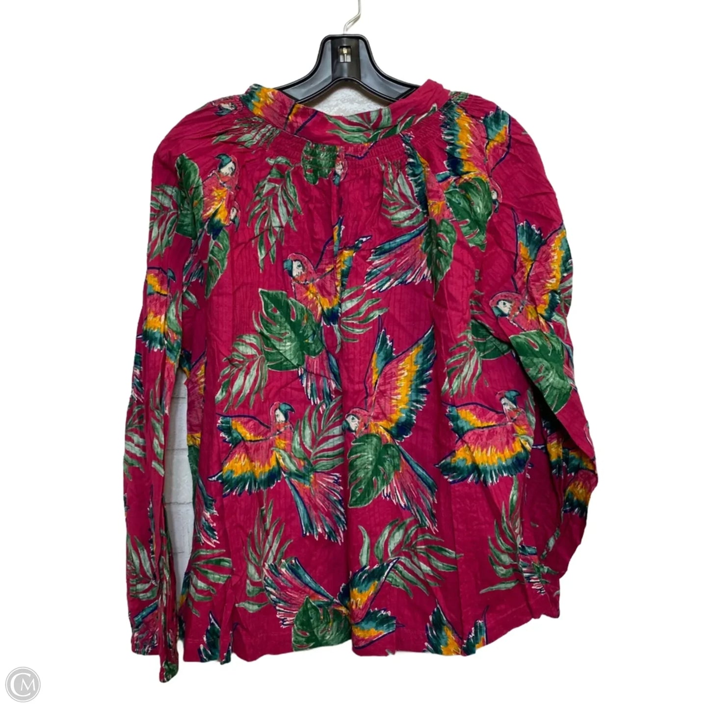 Top Long Sleeve By Crown And Ivy In Pink, Size: L