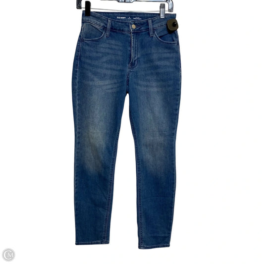 Jeans Straight By Old Navy In Blue Denim, Size: 2p