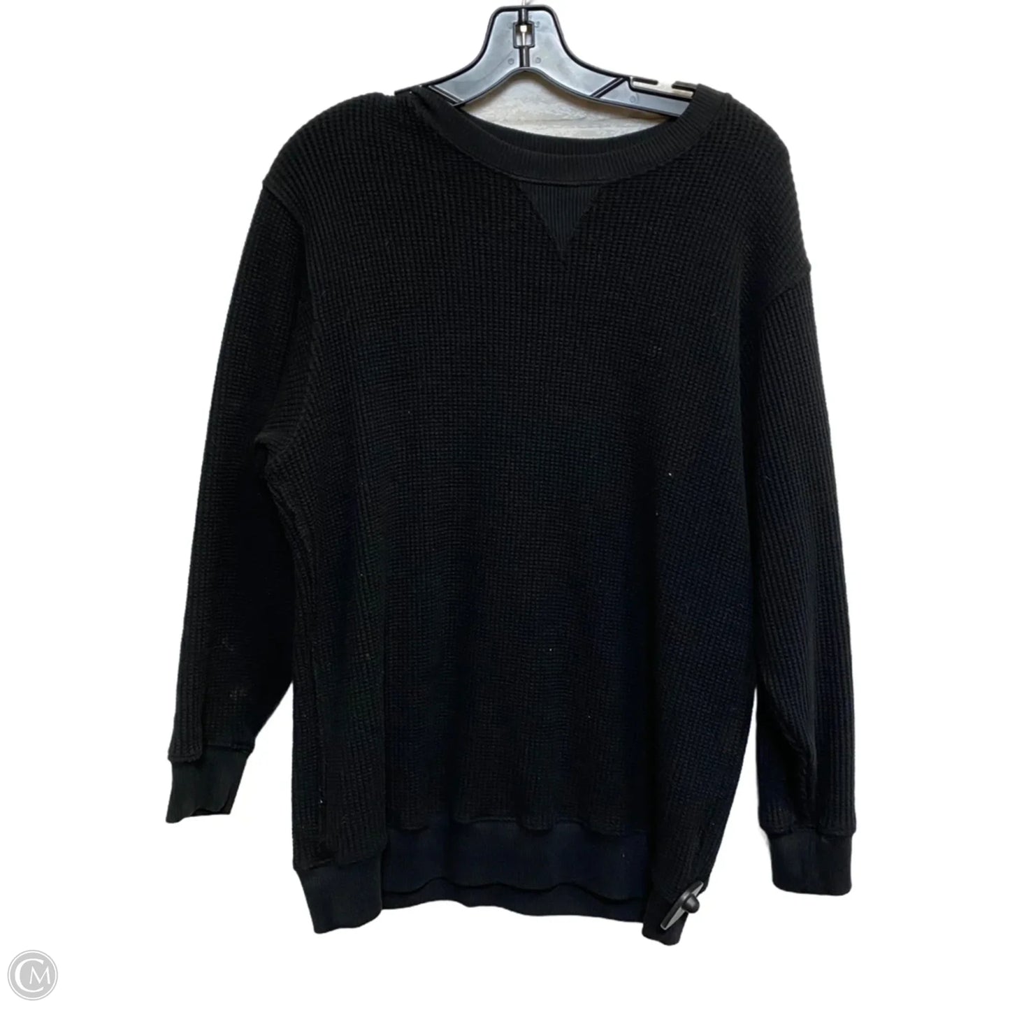 Sweatshirt Crewneck By Aerie In Black, Size: Xs