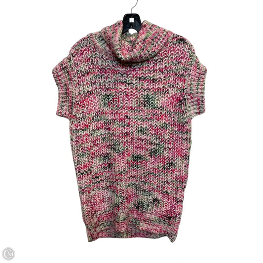 Sweater Short Sleeve By First Love In Pink, Size: M