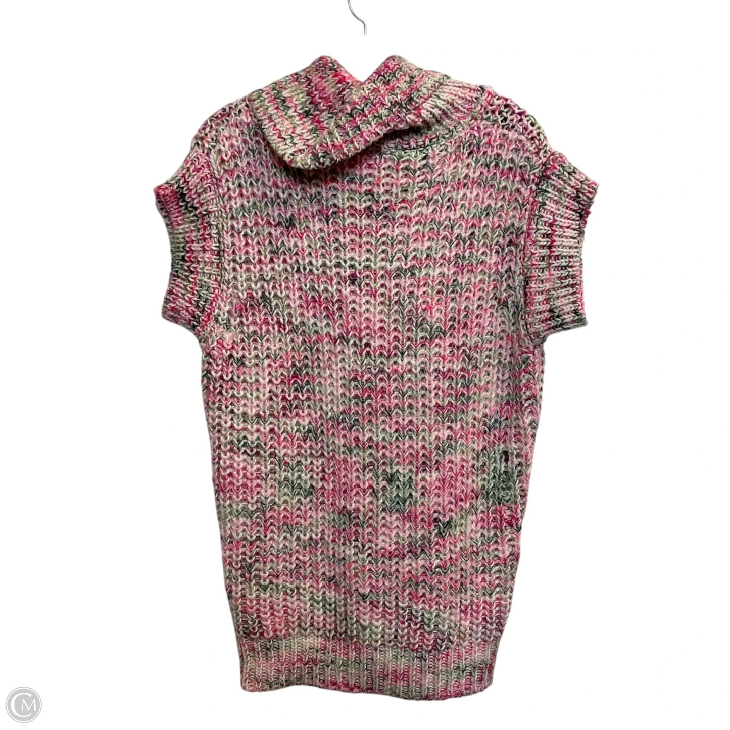 Sweater Short Sleeve By First Love In Pink, Size: M