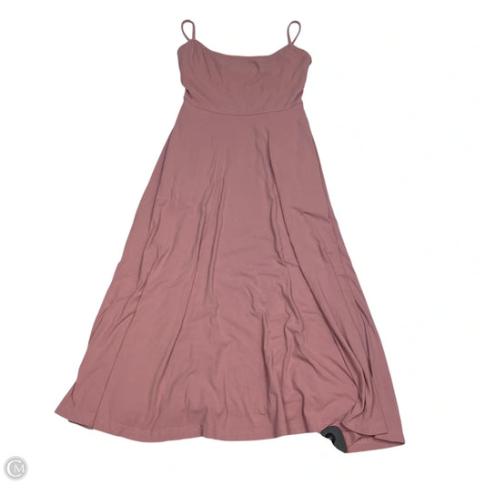 Dress Casual Midi By OGL In Pink, Size: S