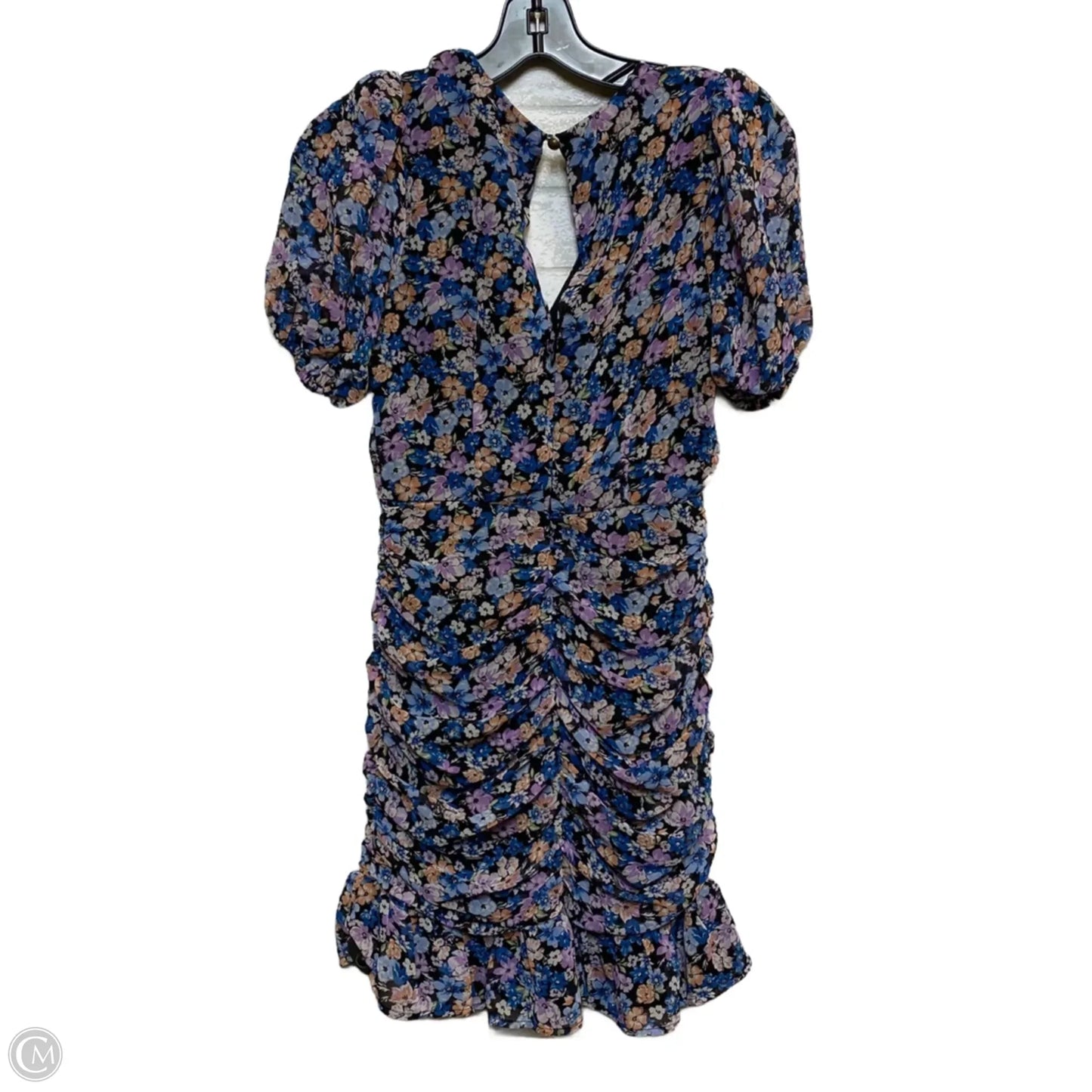 Dress Casual Short By Allison & Kelly In Blue & Purple, Size: Xs