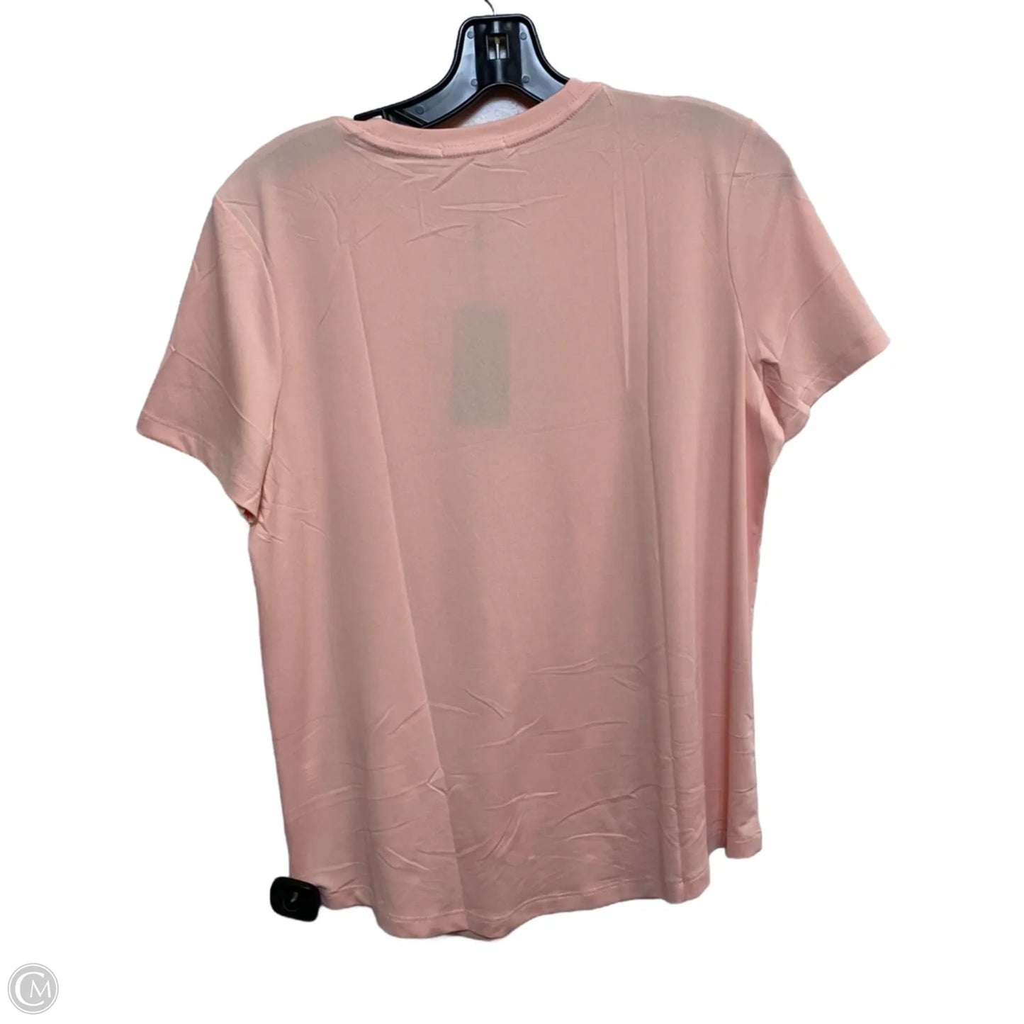 Athletic Top Short Sleeve By Pinspark In Pink, Size: M