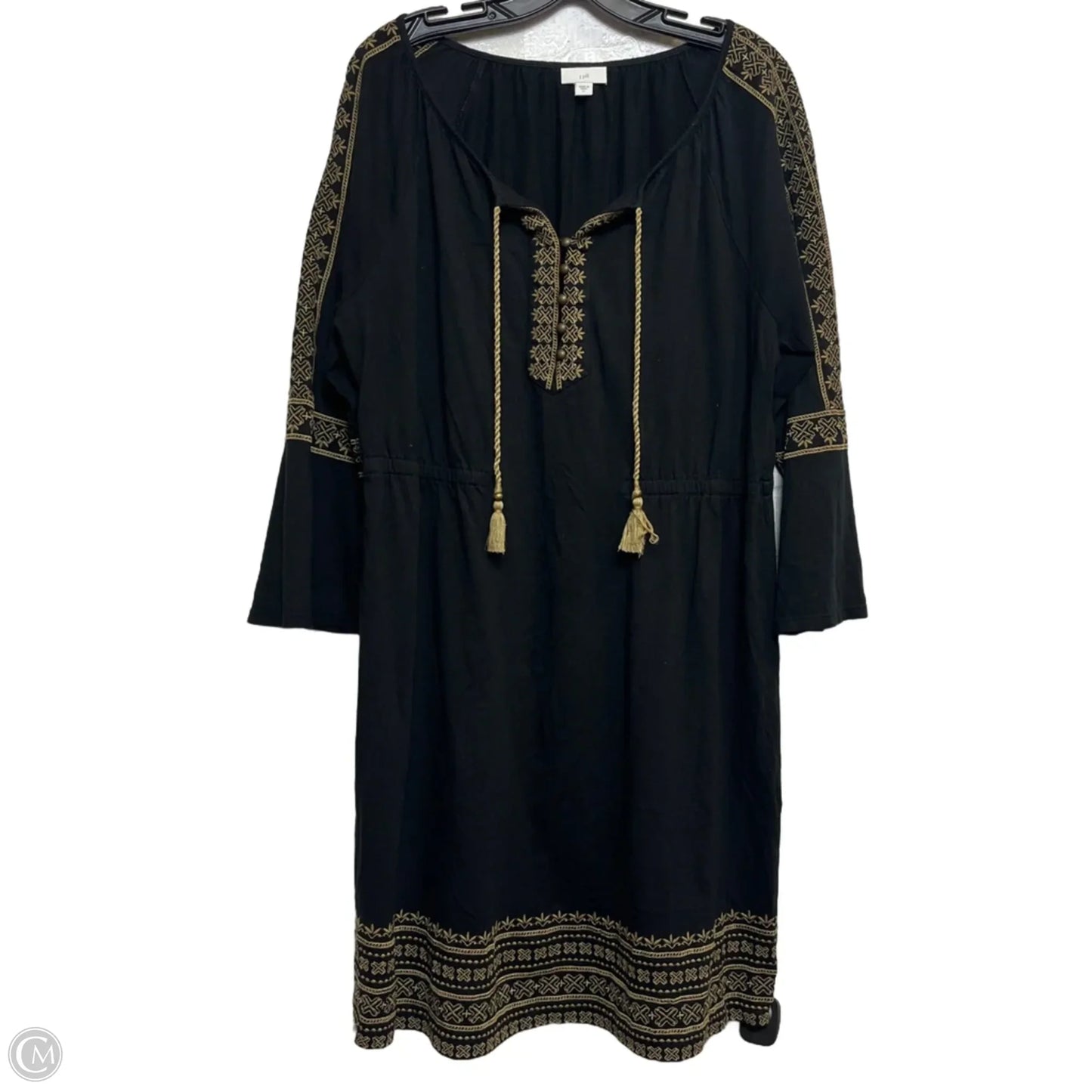 Dress Casual Short By J. Jill In Black & Brown, Size: Xl