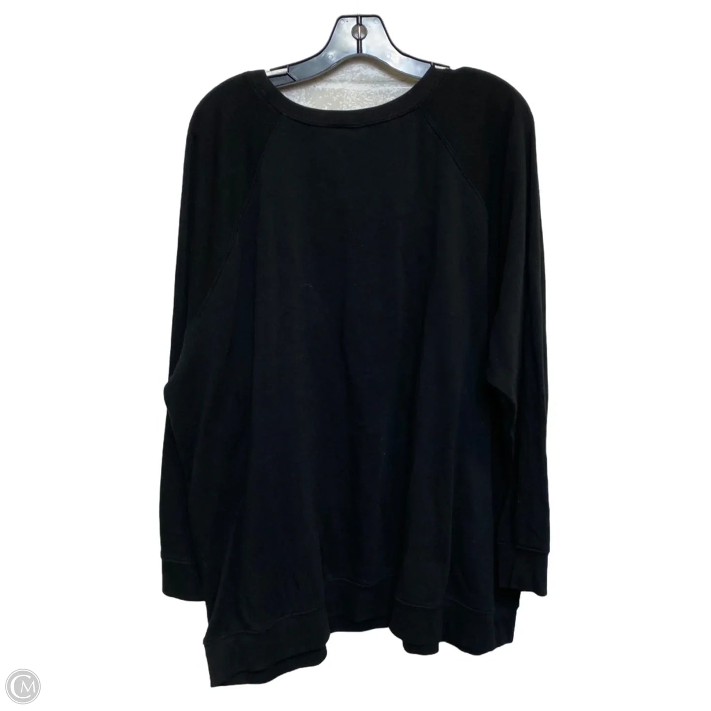Sweatshirt Crewneck By Torrid In Black, Size: 3x