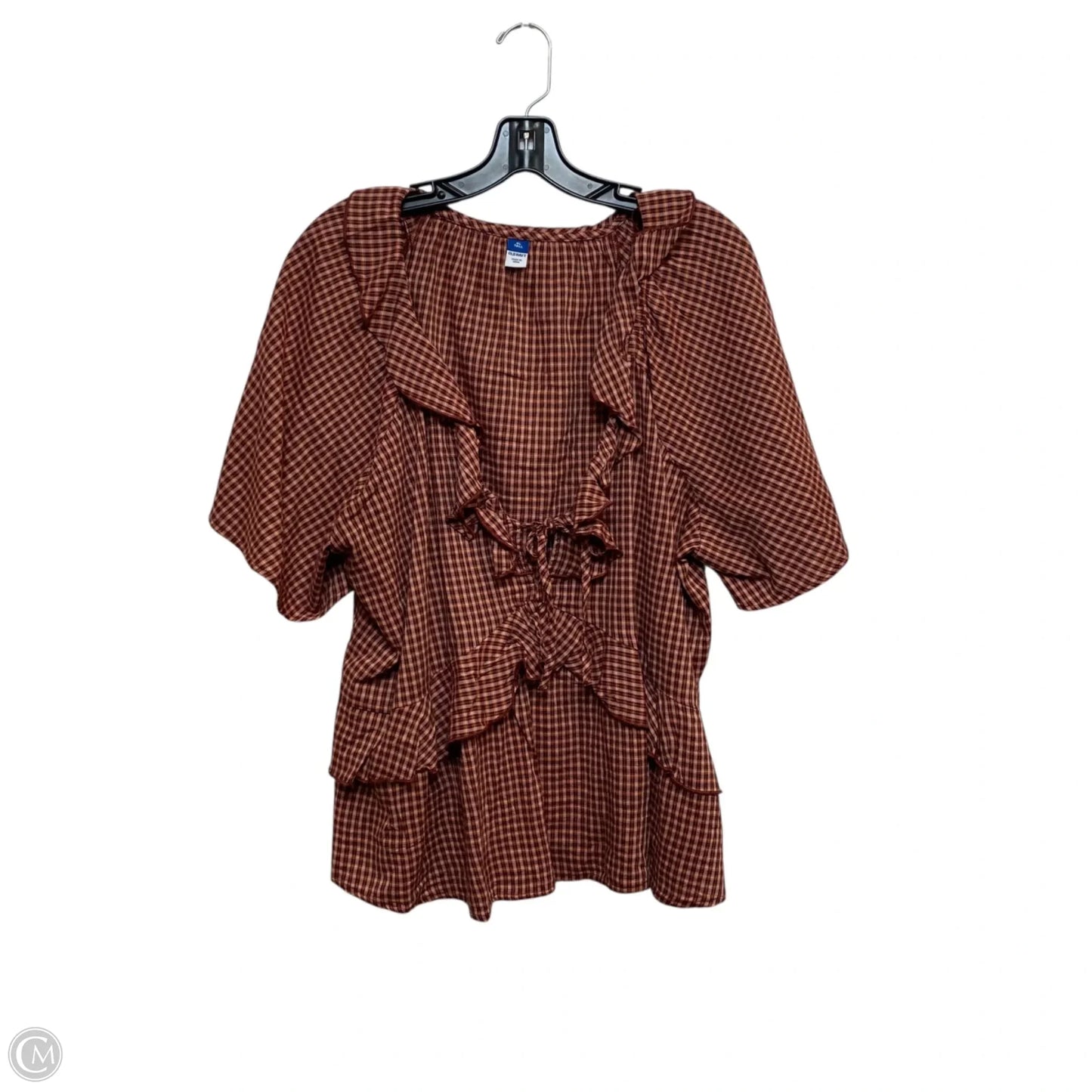 Top Short Sleeve By Old Navy In Red, Size: Xl