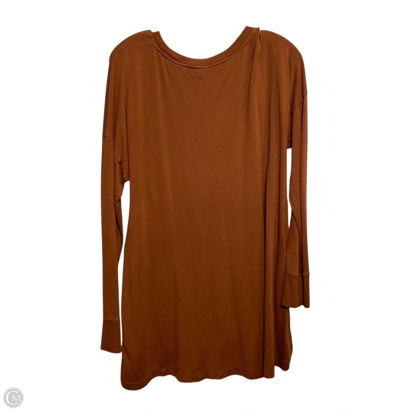 Top Long Sleeve By New Directions In Orange, Size: M