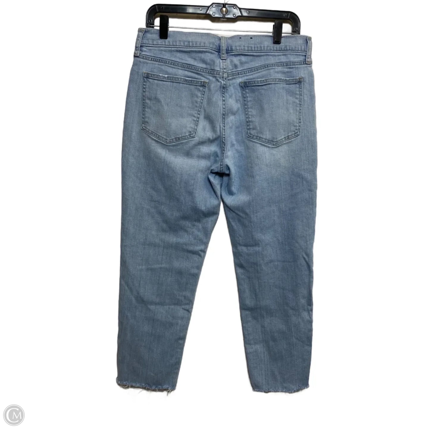 Jeans Straight By Gap In Blue Denim, Size: 8