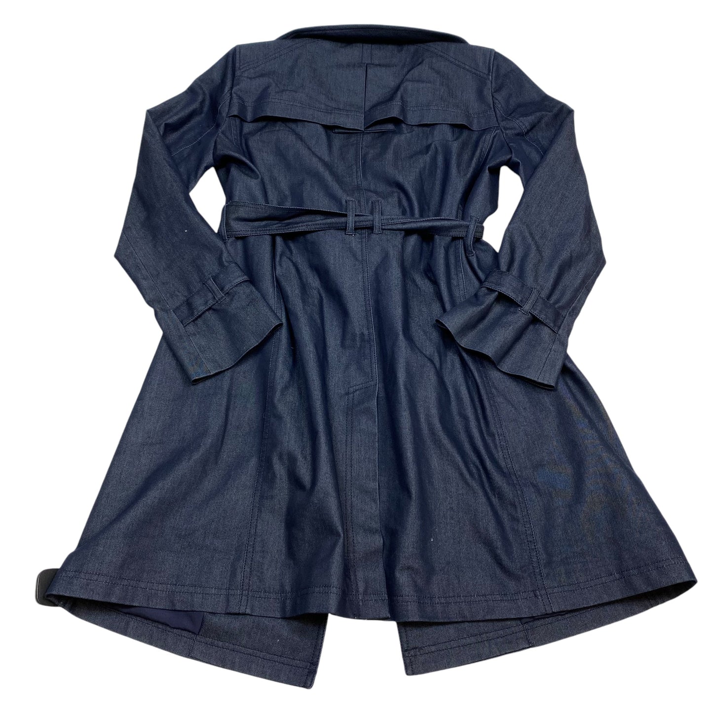 Coat Peacoat By Loft In Navy, Size: M