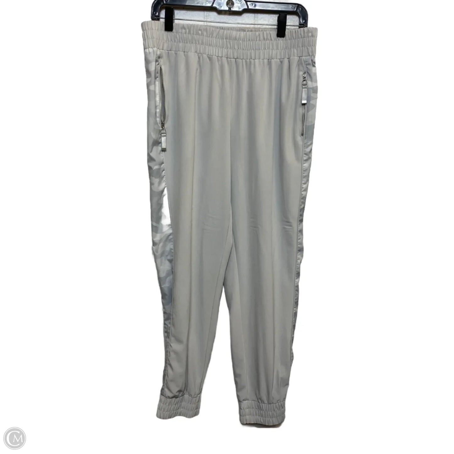 Athletic Pants By Chicos In Grey, Size: M