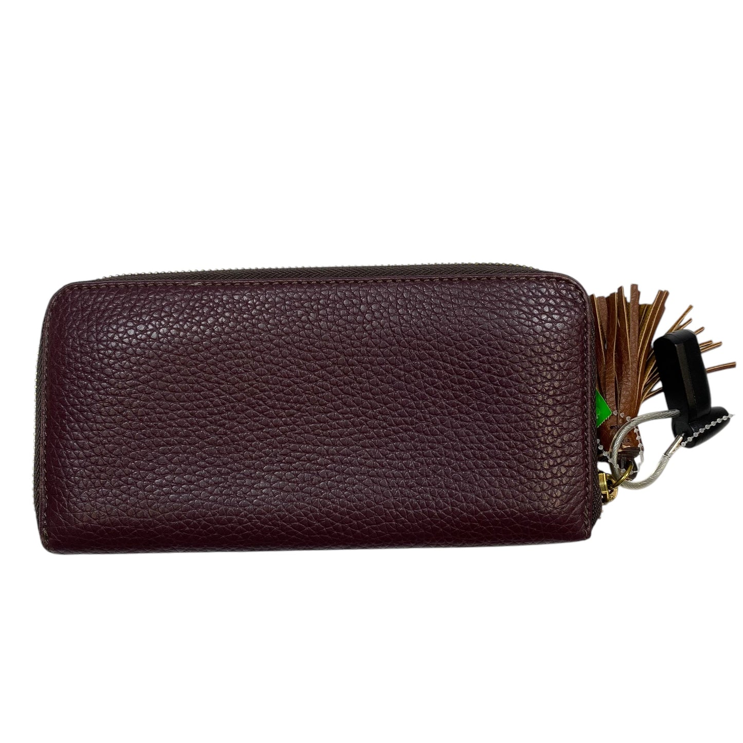 Wallet Leather By Fossil, Size: Medium