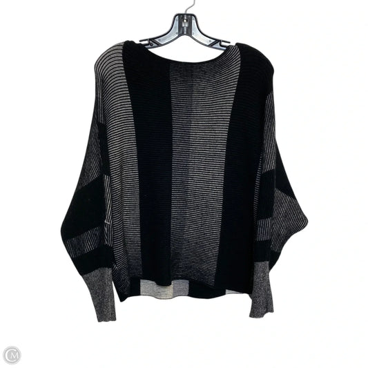 Sweater By Philosophy In Black & White, Size: 1x