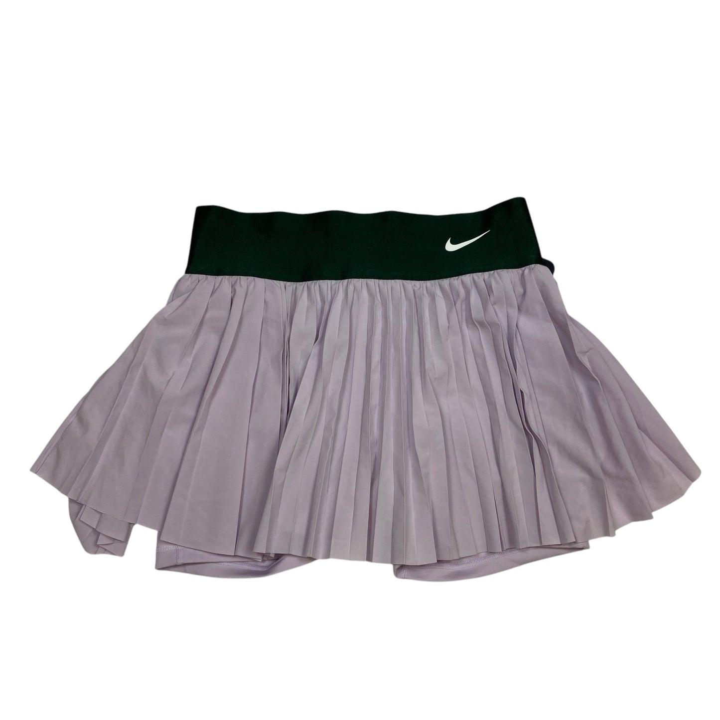 Athletic Skort By Nike In Green & Purple, Size: M