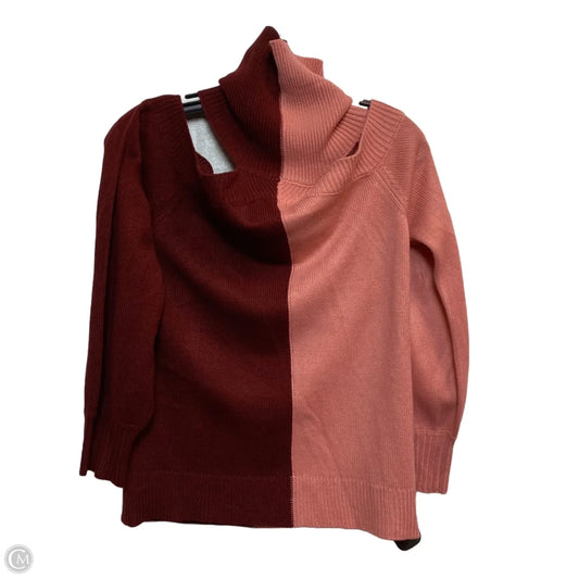 Sweater By New York And Co In Pink & Red, Size: S