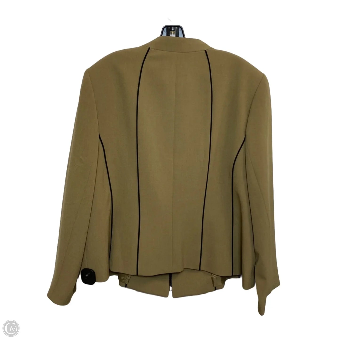 Blazer By Kasper In Brown, Size: 1x