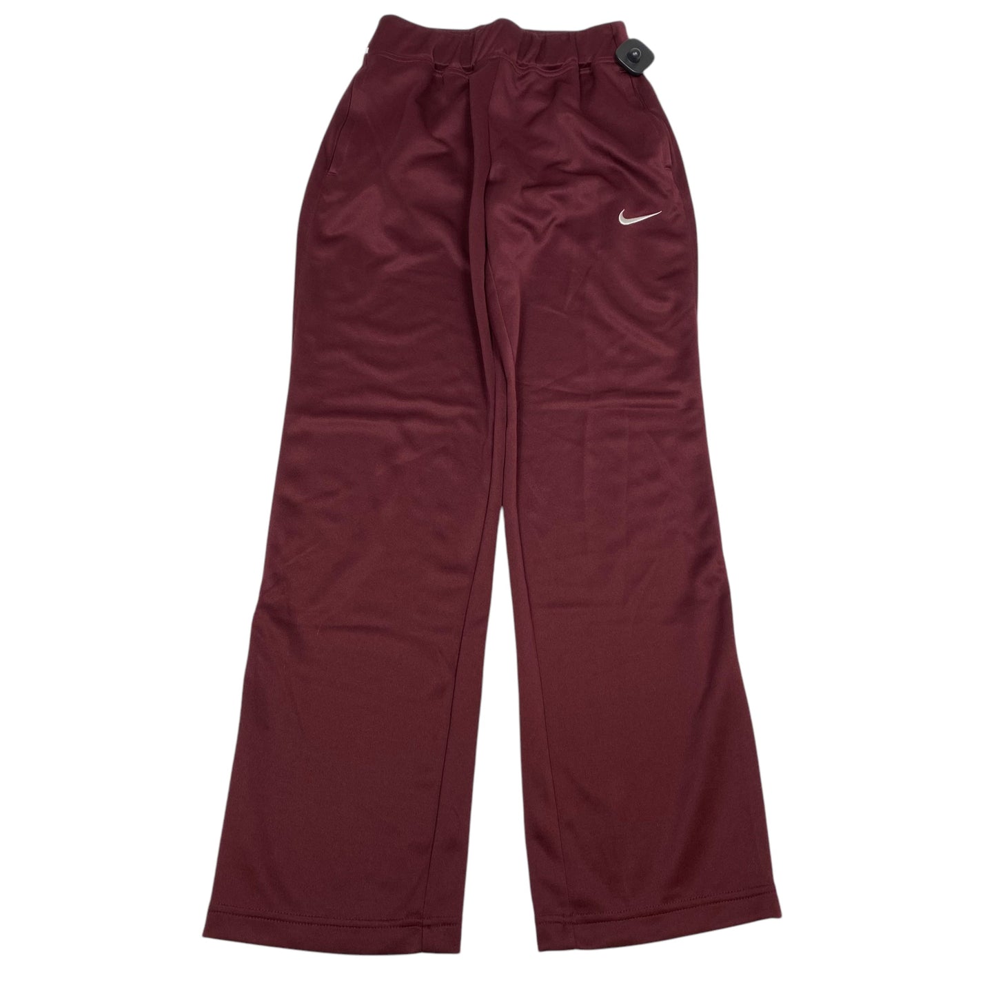 Athletic Pants By Nike In Red, Size: Xs