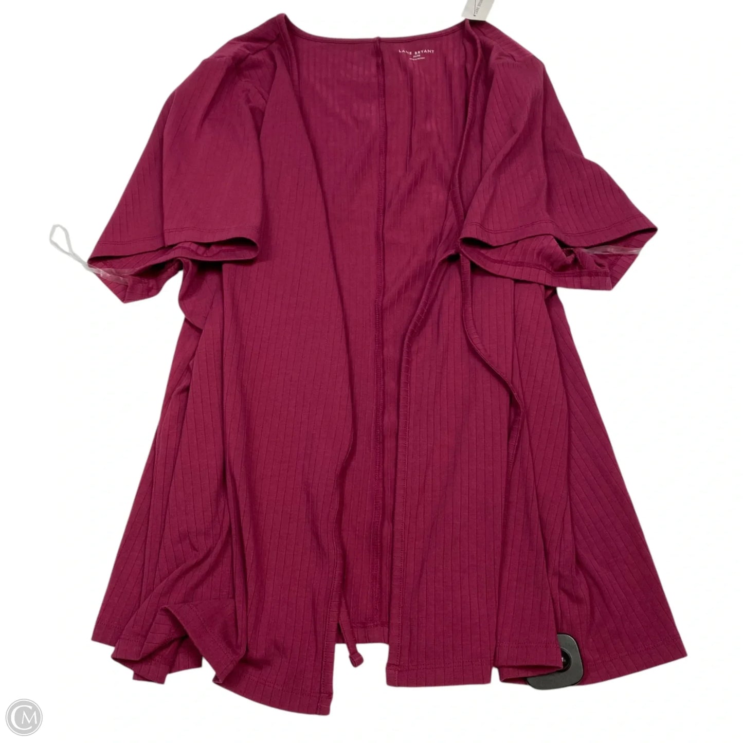 Top 2pc Short Sleeve By Lane Bryant In Red, Size: 4x