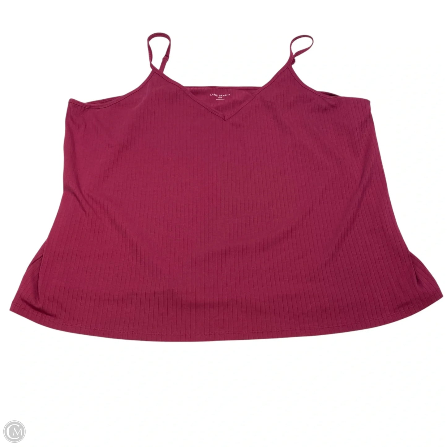 Top 2pc Short Sleeve By Lane Bryant In Red, Size: 4x