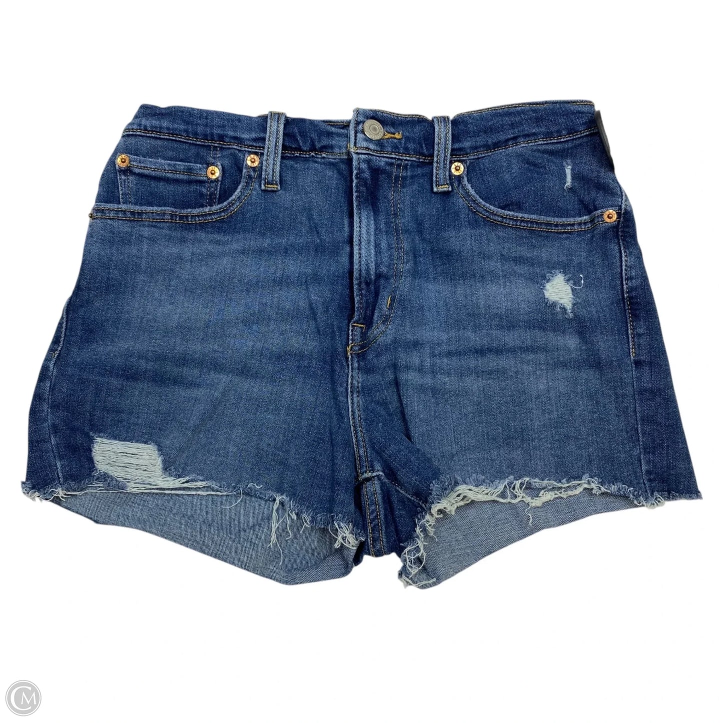 Shorts By Levis In Blue Denim, Size: 8