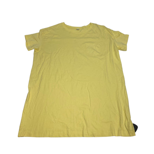 Yellow Dress Casual Short Old Navy, Size Xl