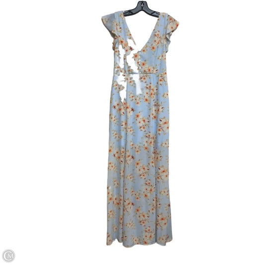 Dress Casual Maxi By Altard State In Blue & Orange, Size: M