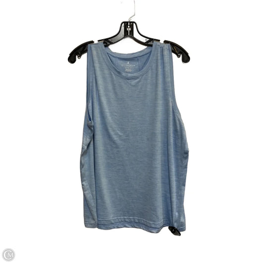 Athletic Tank Top By Danskin In Blue, Size: Xl