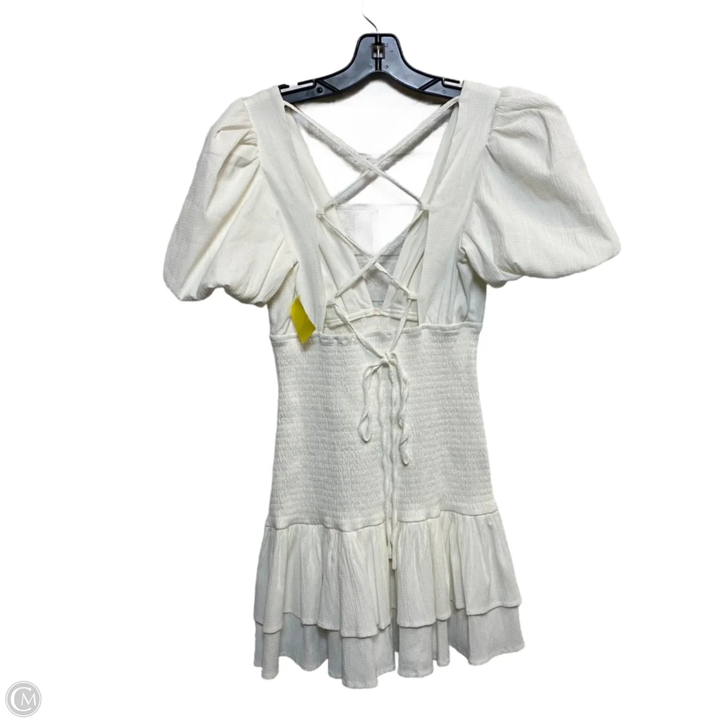 Dress Casual Short By Hello Molly In White, Size: S