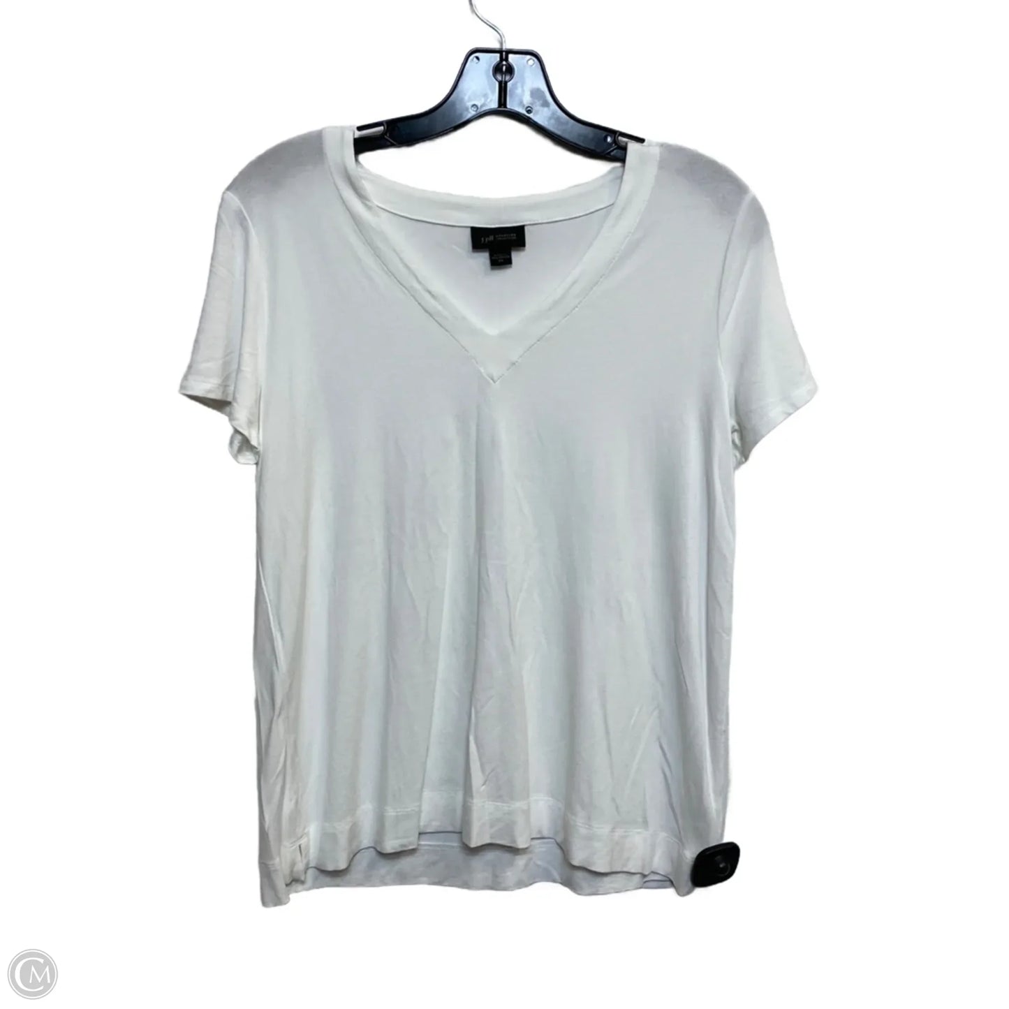 Top Short Sleeve By J. Jill In White, Size: Xs