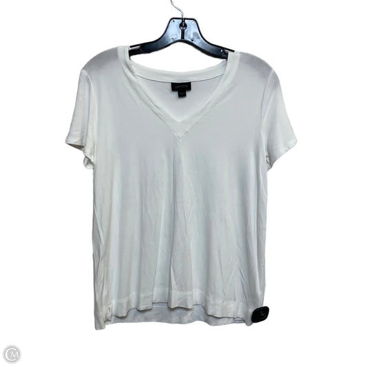 Top Short Sleeve By J. Jill In White, Size: Xs