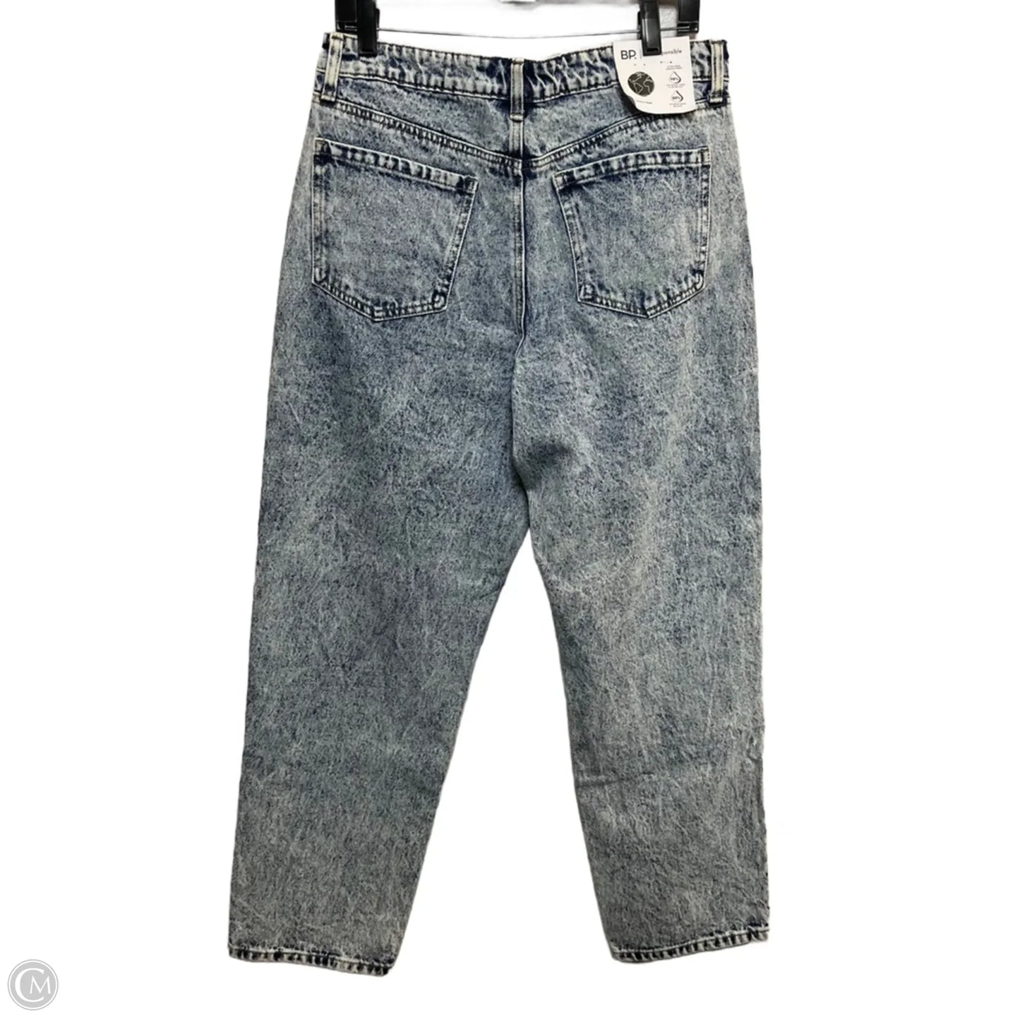 Jeans Straight By Bp In Blue Denim, Size: 12