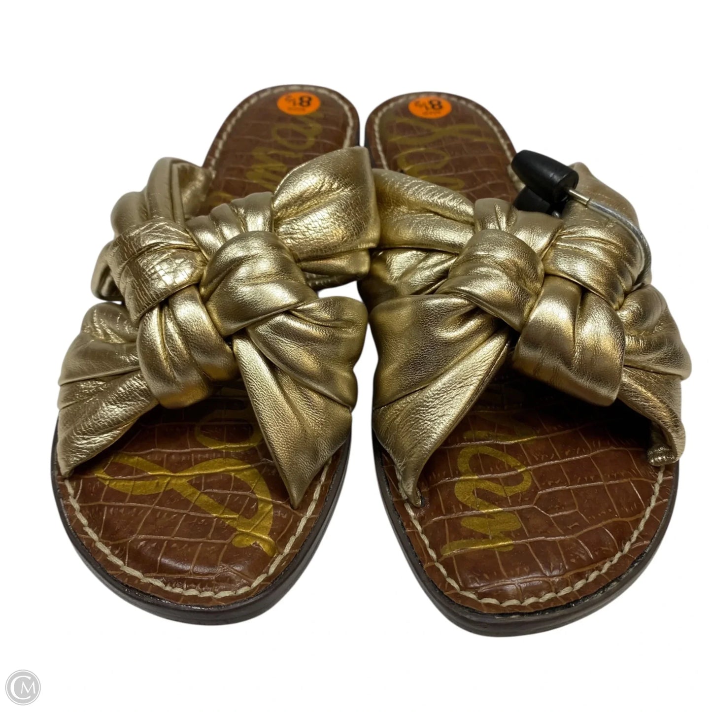 Sandals Flats By Sam Edelman In Gold, Size: 8.5